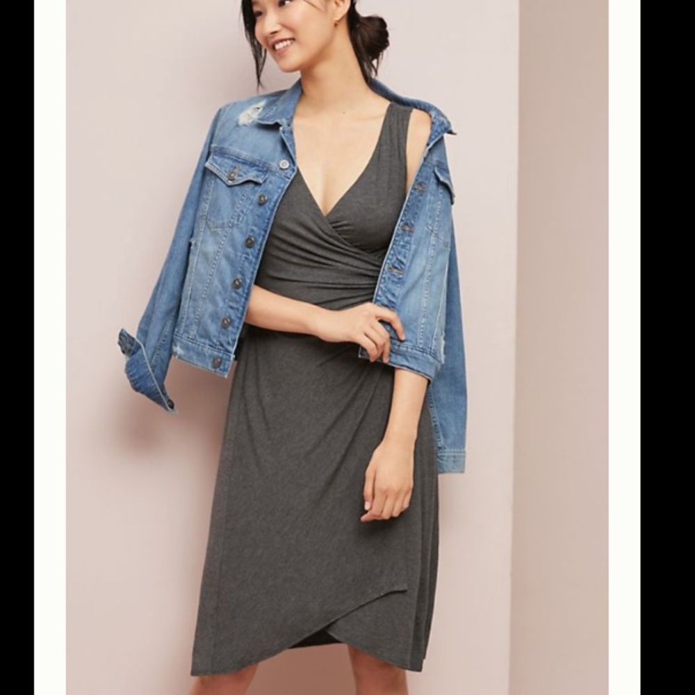 Anthropologie Maeve Yvette Ruched Dress